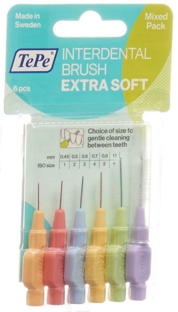 TEPE Interden Brush x-soft ass 6 Stk Blist