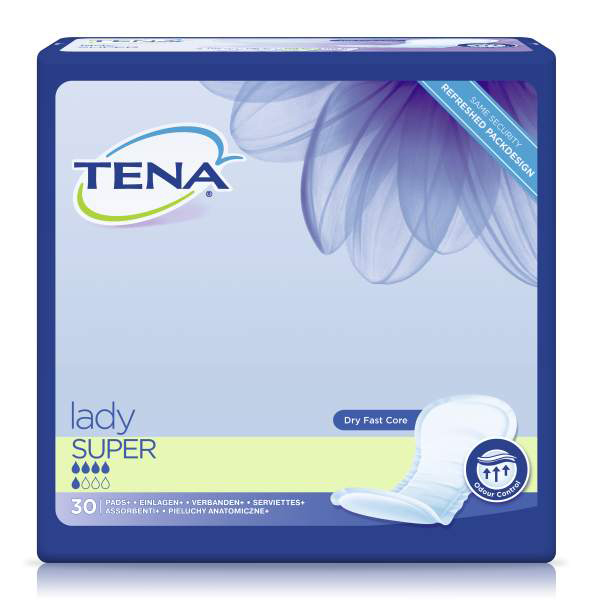 TENA Lady Super 30 pce