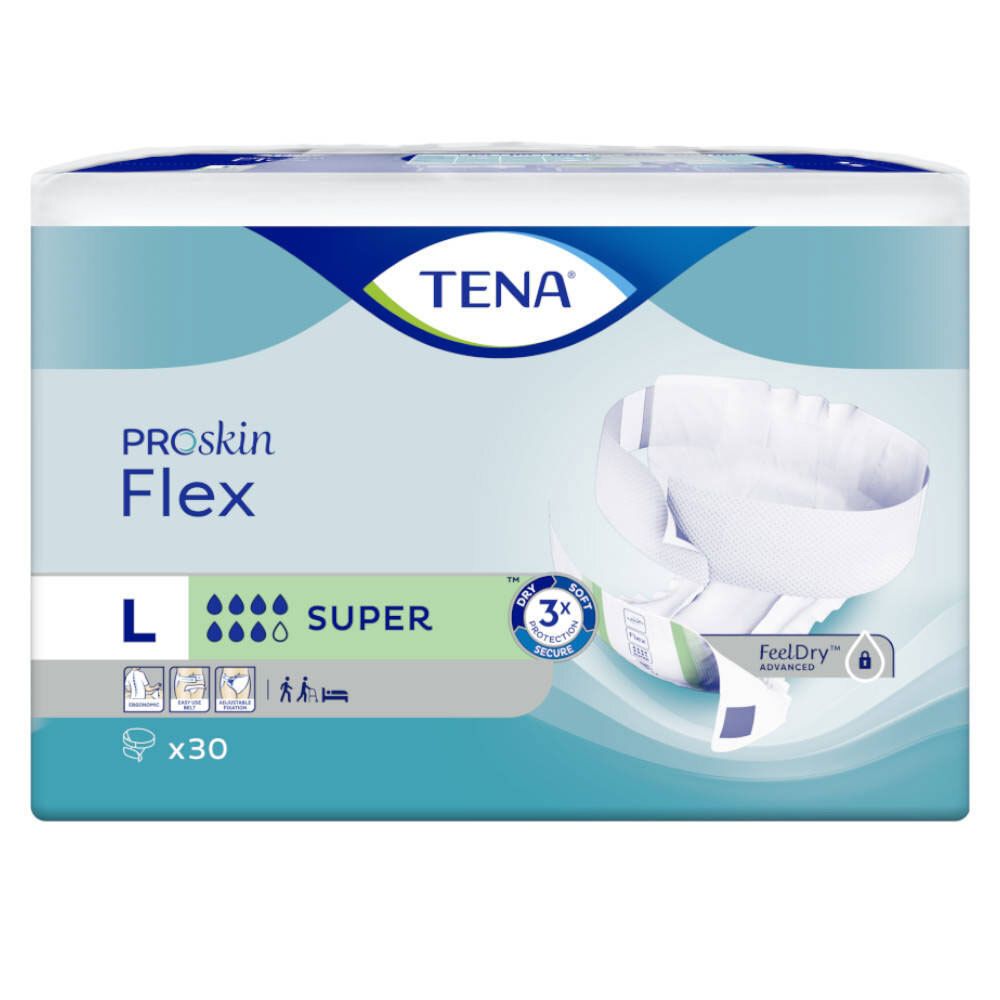 Einlage mit Hüftbund TENA Flex Super grün (L)