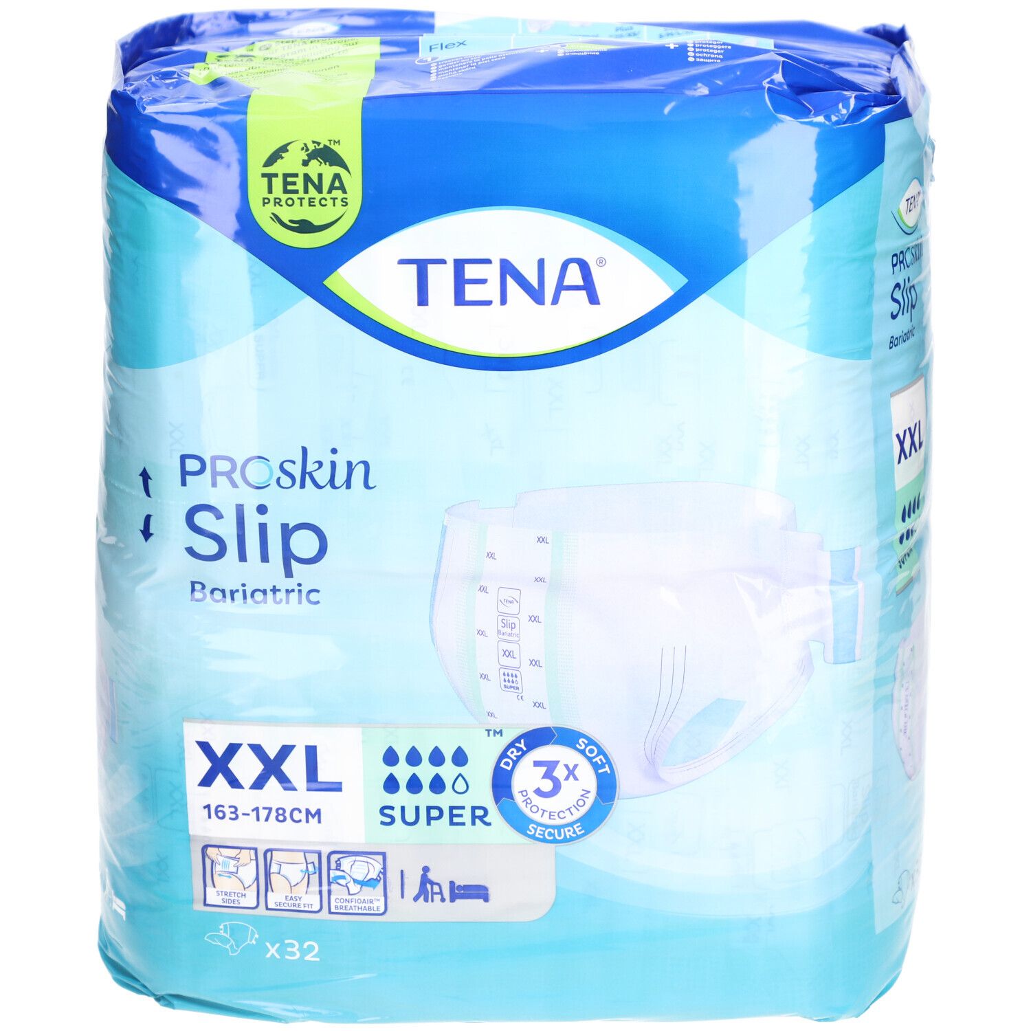 TENA Slip Super Bariatric XXL 32 pce