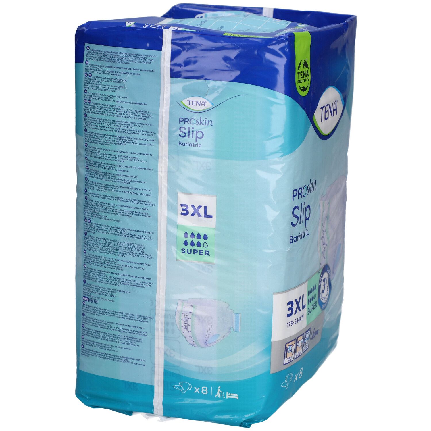 TENA Slip Super Bariatric XXXL 8 pce