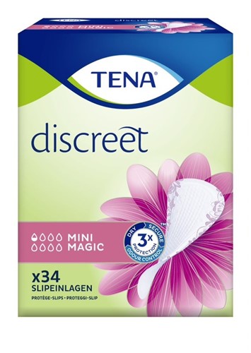 TENA Discreet Mini Magic 34 pce