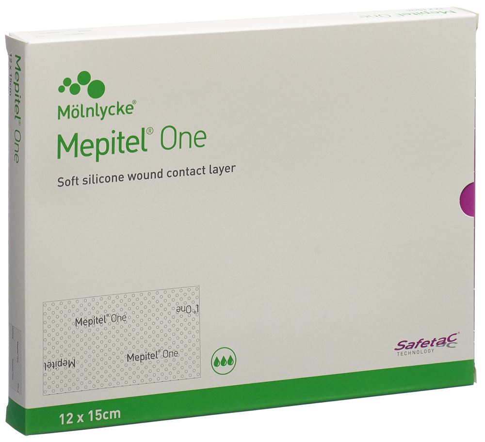 MEPITEL One Wundverband 12x15cm (neu) 5 Stk