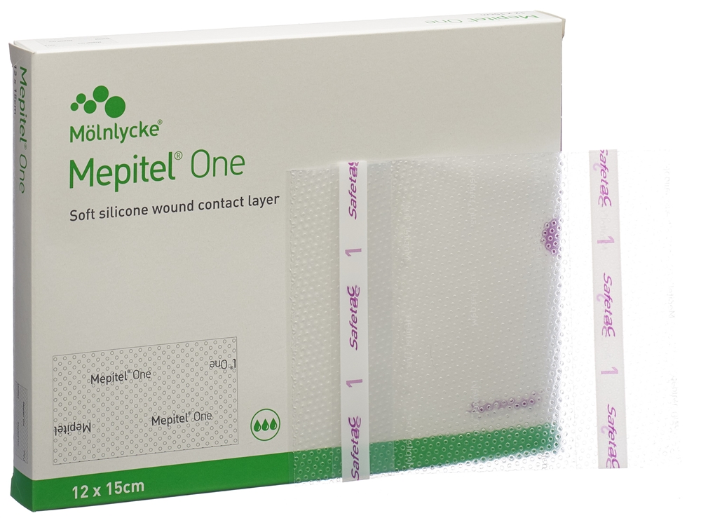 MEPITEL One Wundverband 12x15cm (neu) 5 Stk