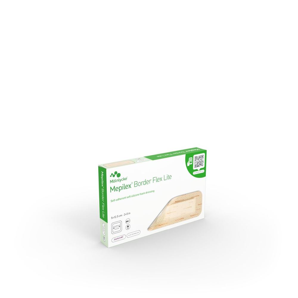 MEPILEX Border Flex Lite 5x12.5cm 5 Stk