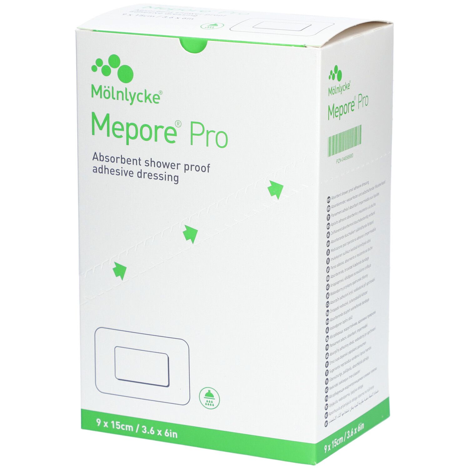 MEPORE PRO Wundv 15x9cm Wundk 9x5cm st (n) 40 Stk