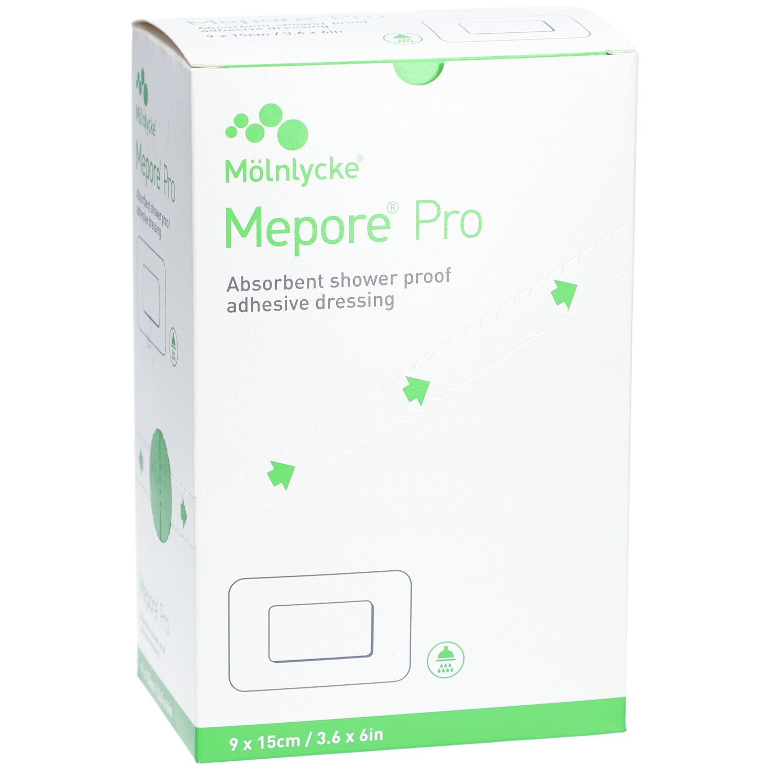 MEPORE PRO Wundv 15x9cm Wundk 9x5cm st (n) 40 Stk