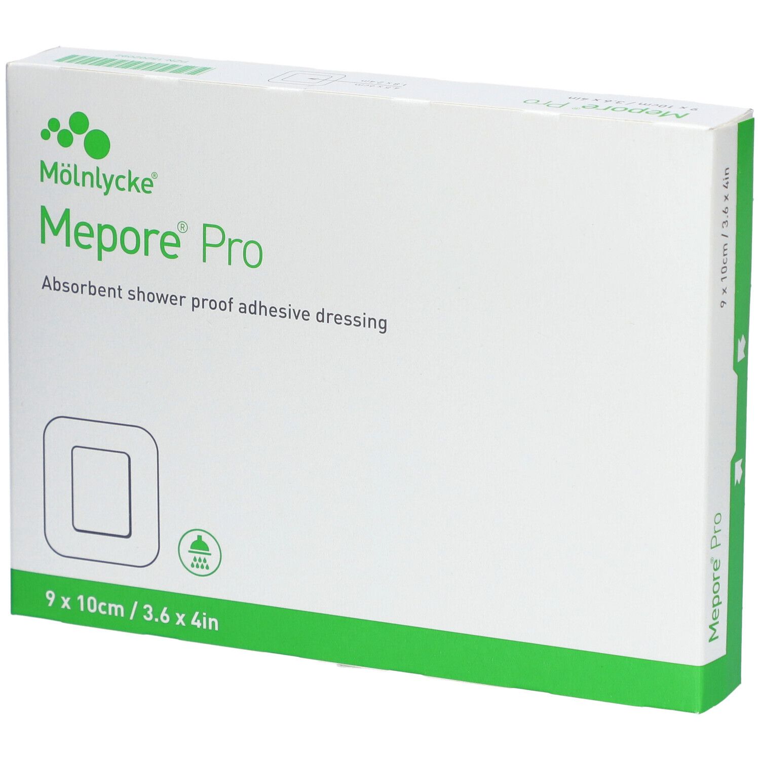 MEPORE PRO Wundv 10x9cm Wundk 6x5cm st (n) 10 Stk