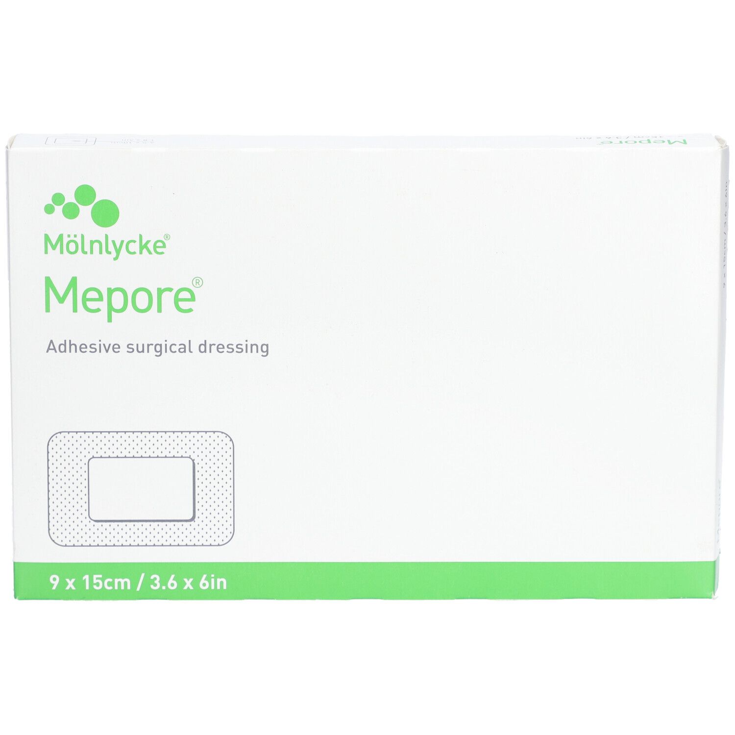 MEPORE Wundverb 15x9cm Wundki 10x5cm 5 Stk