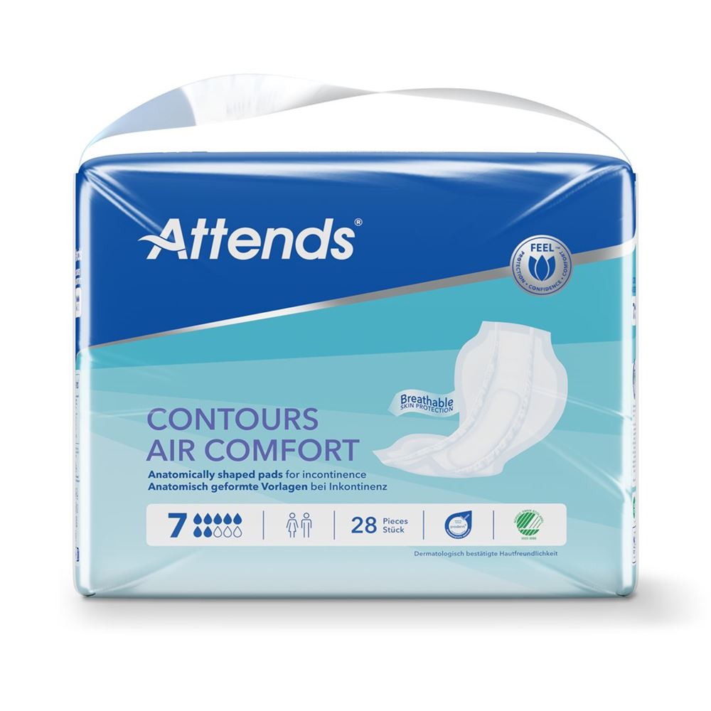 ATTENDS CONTOURS 7 Air Comf Einlage 28 Stk