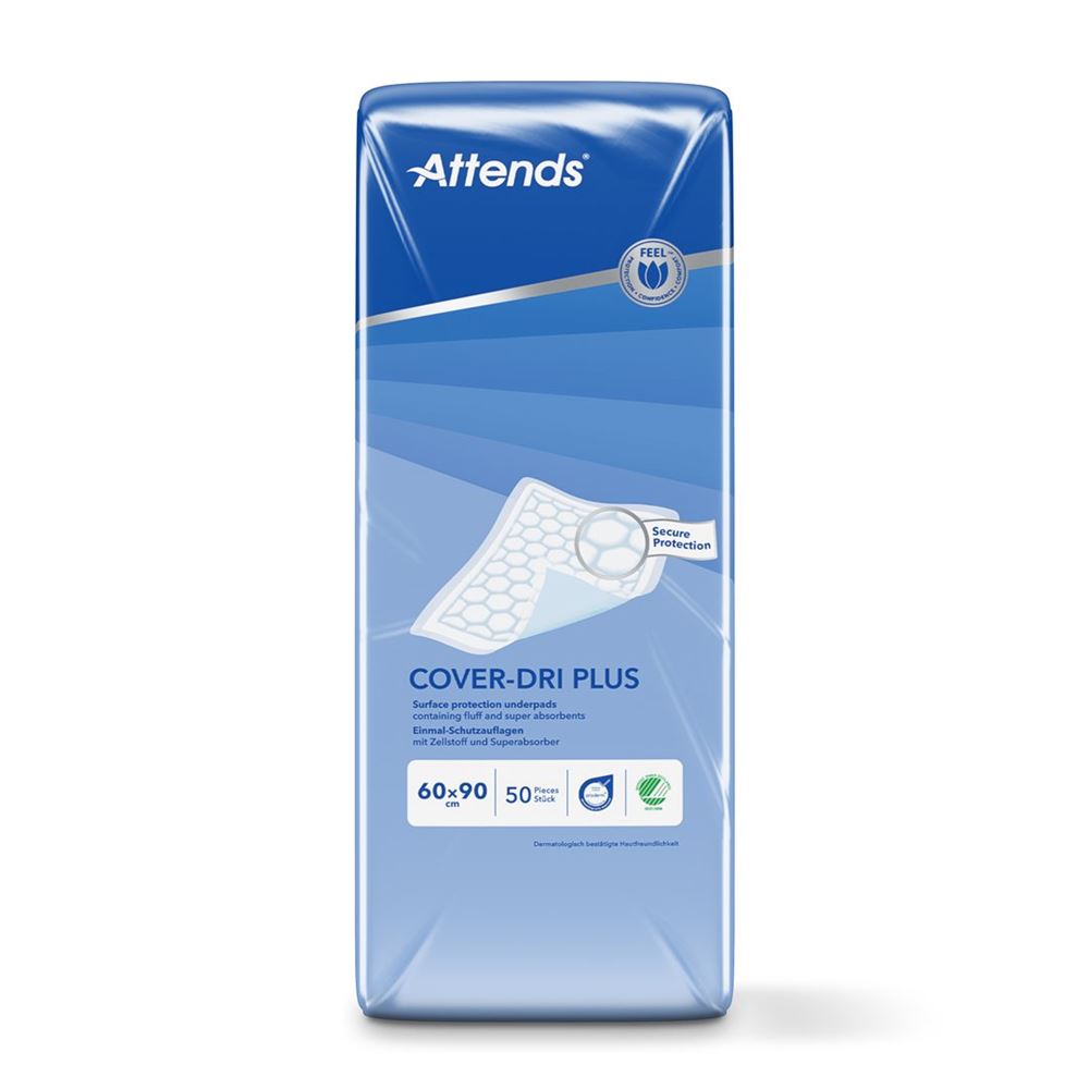 ATTENDS COVER DRI Unterl Plus 60x90cm Btl 50 Stk