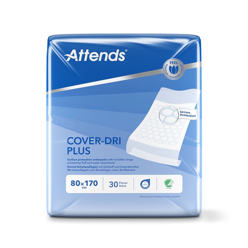 ATTENDS COVER DRI Unterl Plus 80x170cm Btl 30 Stk