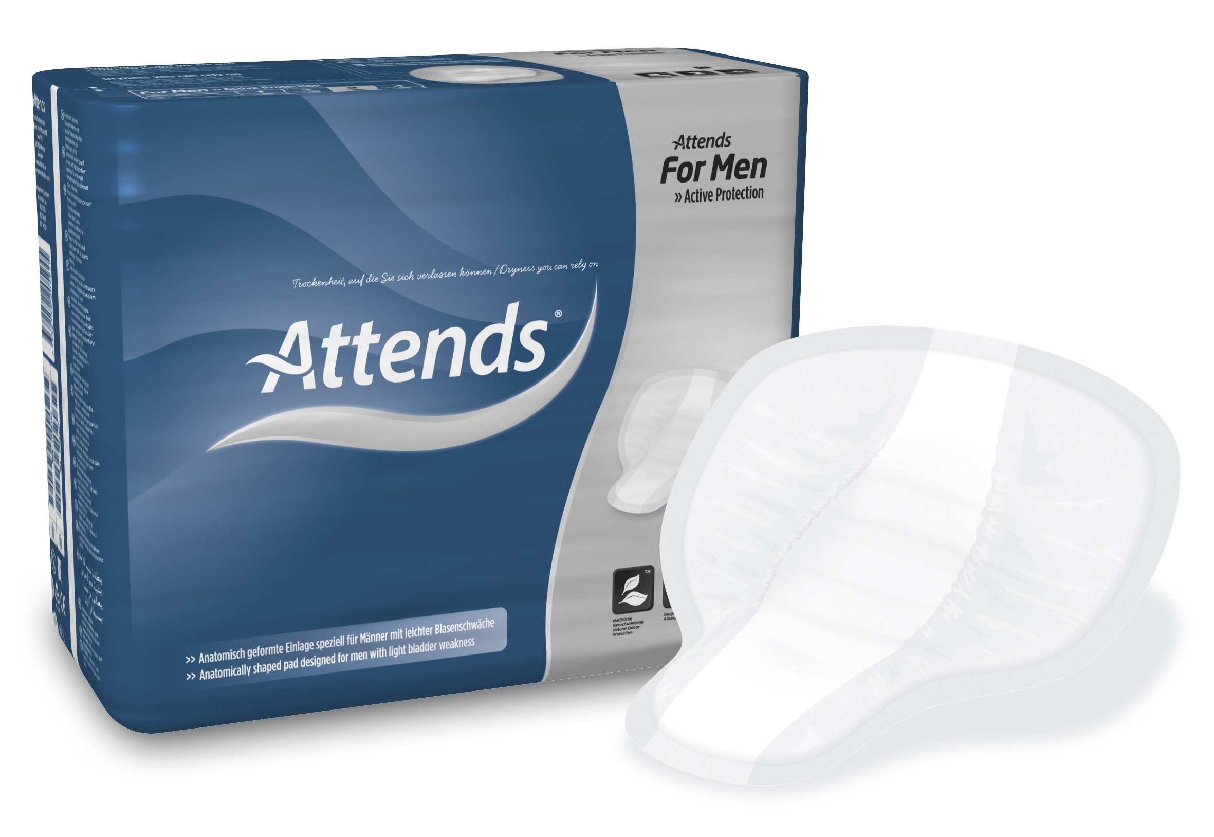 ATTENDS For Men 3 Männereinlage 14 Stk