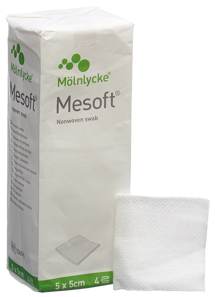 MESOFT NW Kompressen 5x5cm unst 100 Stk