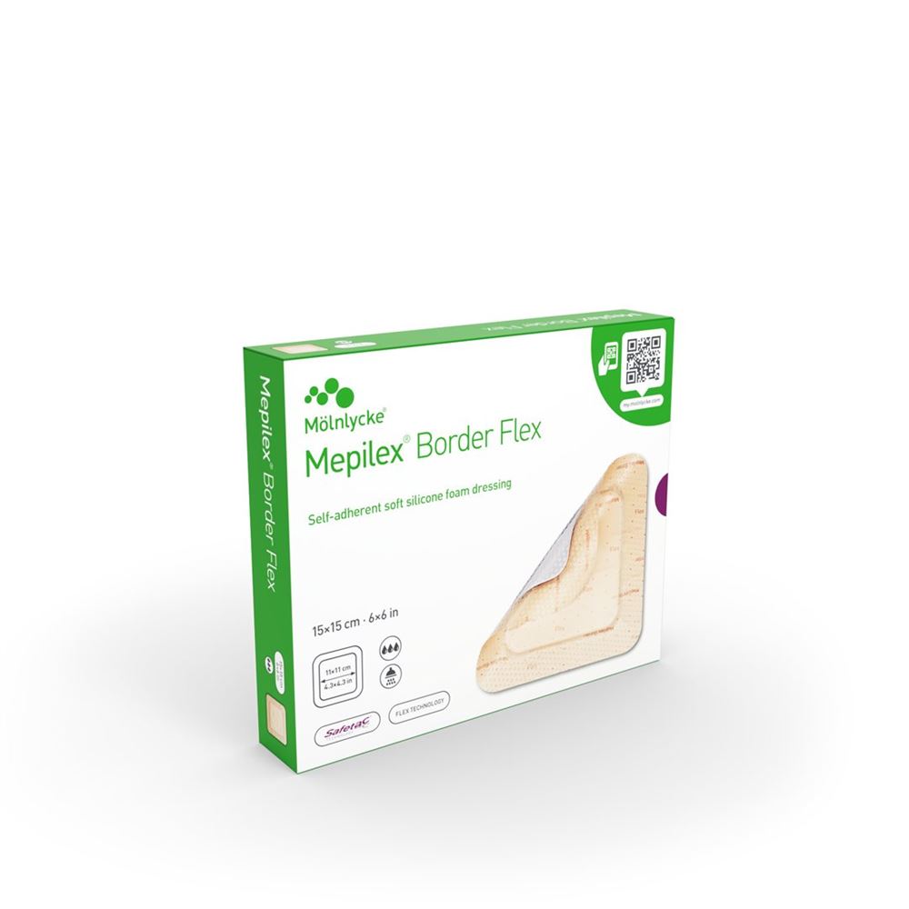 MEPILEX Border Flex 15x15cm 5 Stk