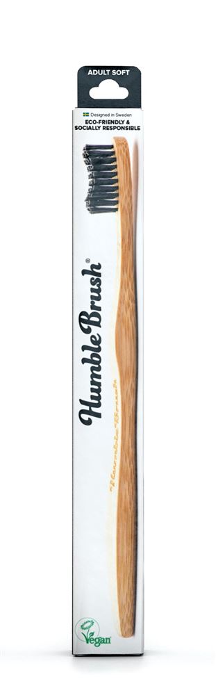HUMBLE BRUSH Zahnbürste Erwachsene schwarz