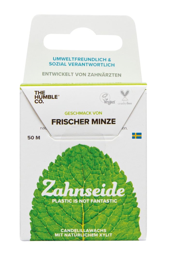 THE HUMBLE Zahnseide 50m Mint