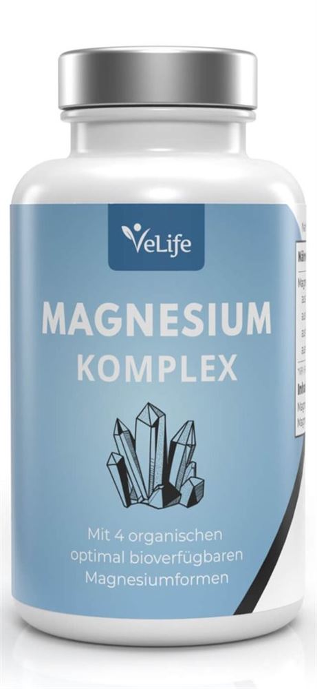 VELIFE Magnesium Komplex Kaps Ds 120 Stk