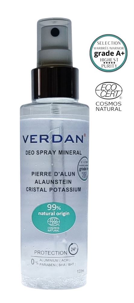 VERDAN Alaunstein Deo Spray Ecocert 100 ml