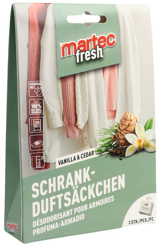 MARTEC Schrank-Duftsäckchen 3 Stk