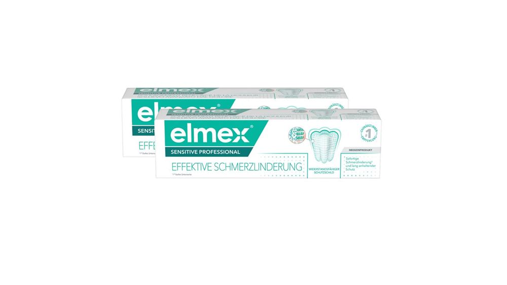 ELMEX SENSITIVE PROF Zahnpasta Duo 2 x 75 ml