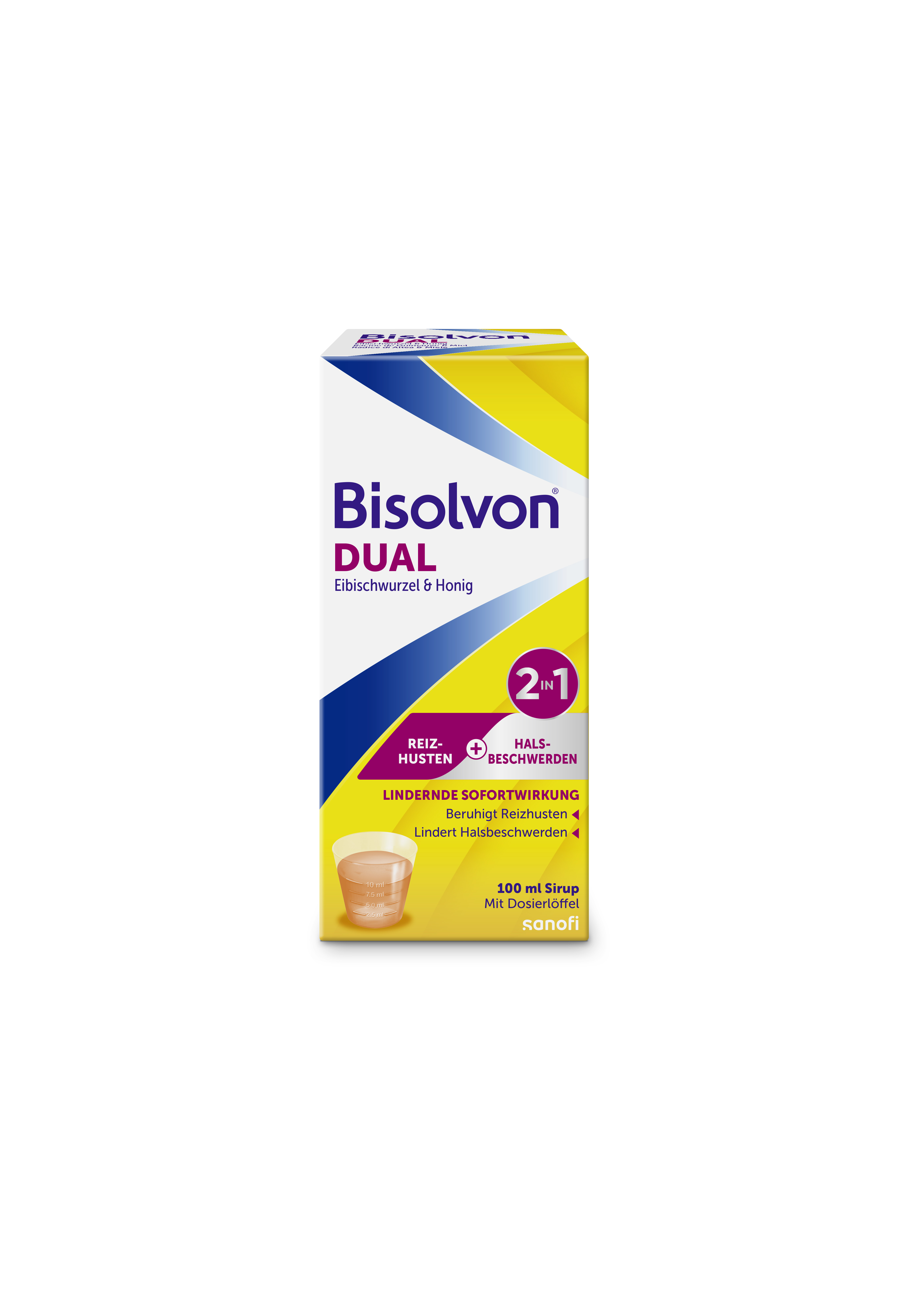BISOLVON DUAL 2in1 sirop contre la toux fl 100 ml