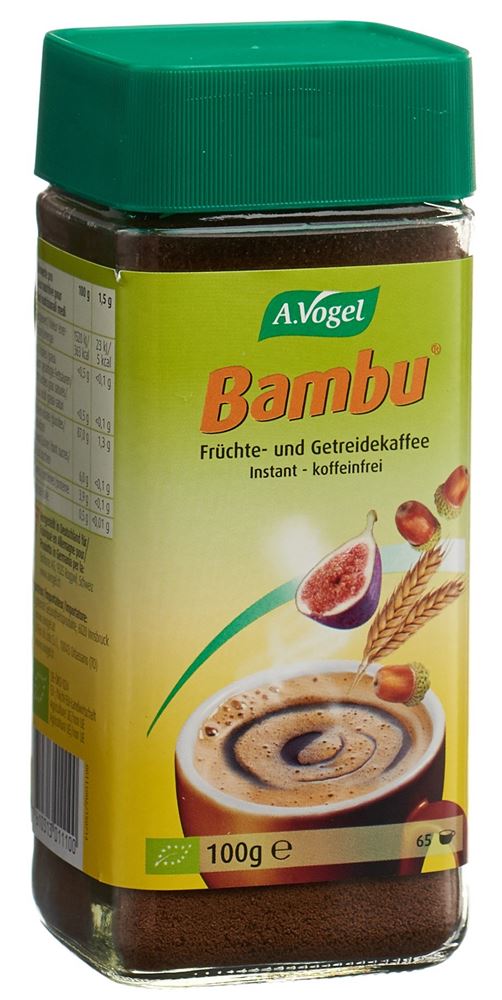 VOGEL Bambu Früchtekaffee instant Glas 100 g