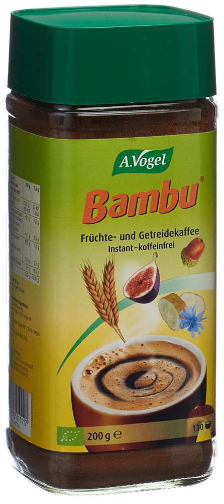 VOGEL Bambu Früchtekaffee instant Glas 200 g