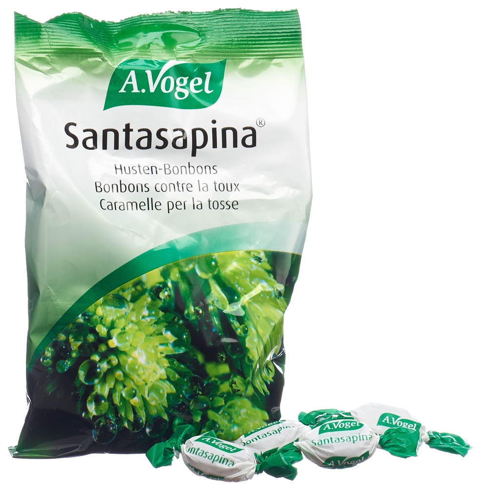 Santasapina bonbons contre la toux, bonbons 100 g