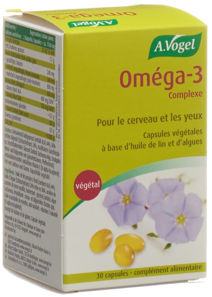 VOGEL Omega-3 Komplex Kaps 30 Stk