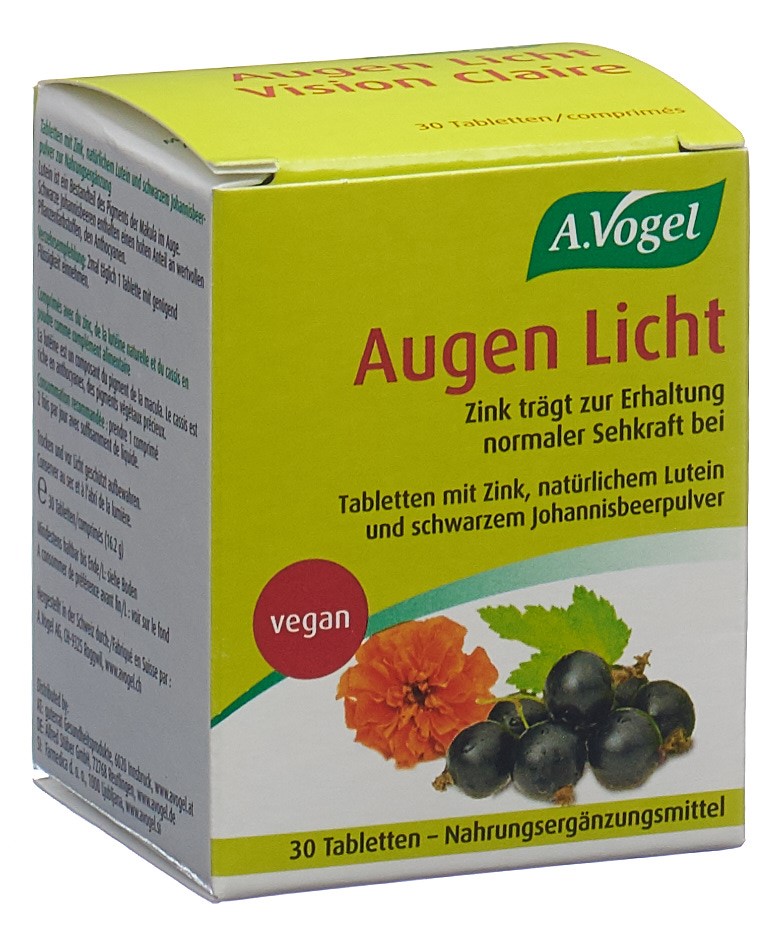 VOGEL Augen Licht Tabl Glas 30 Stk