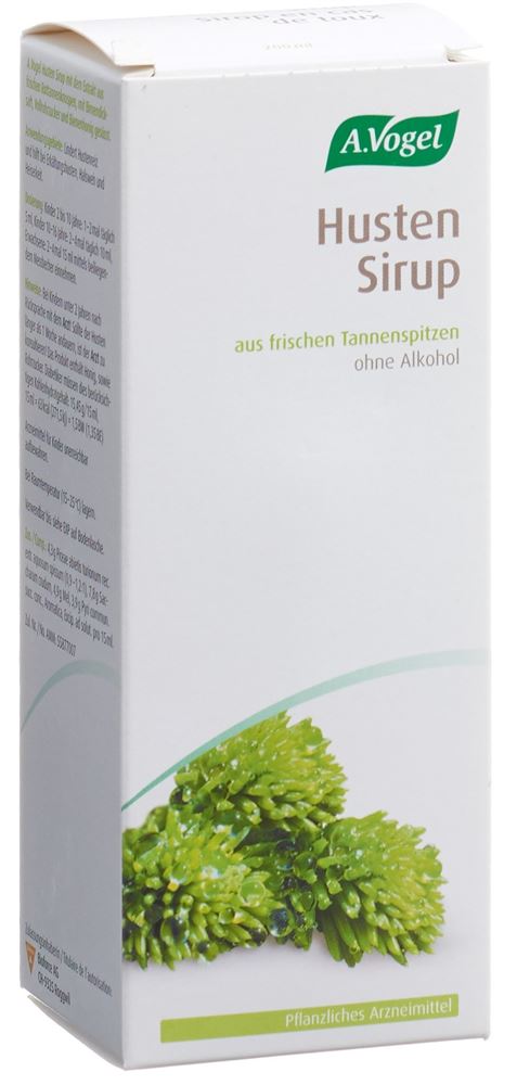 A.Vogel Sirop en cas de toux, sirop 200 ml