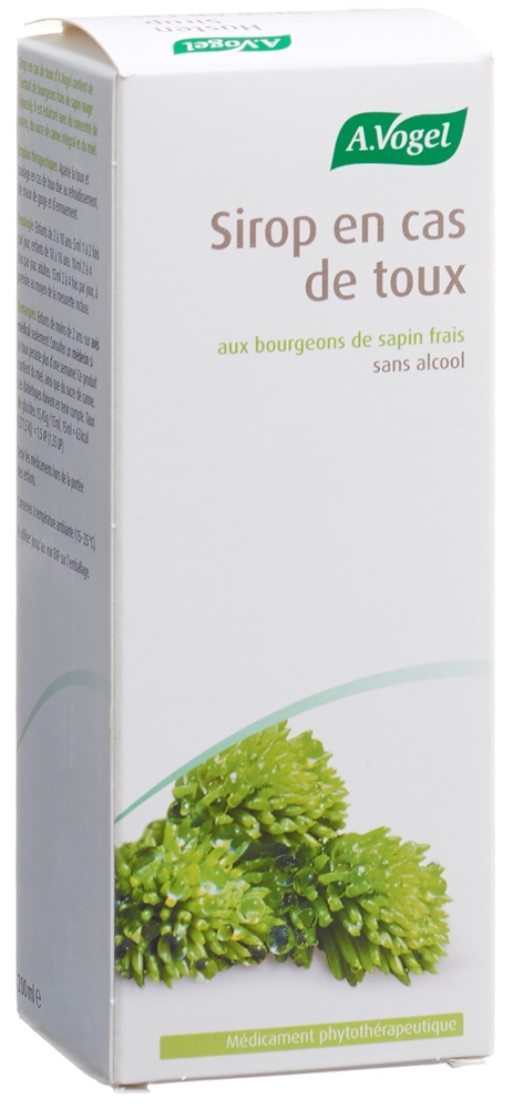 A.Vogel Sirop en cas de toux, sirop 200 ml