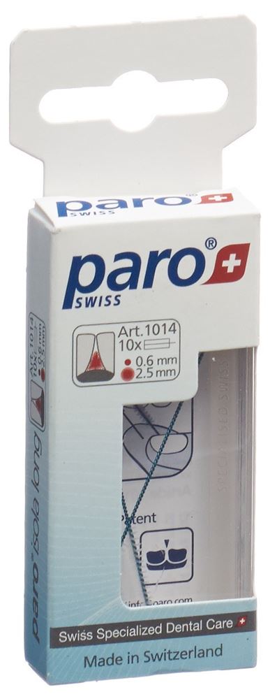 PARO Isola Long 2.5mm xx-fein blau zyl 10 Stk