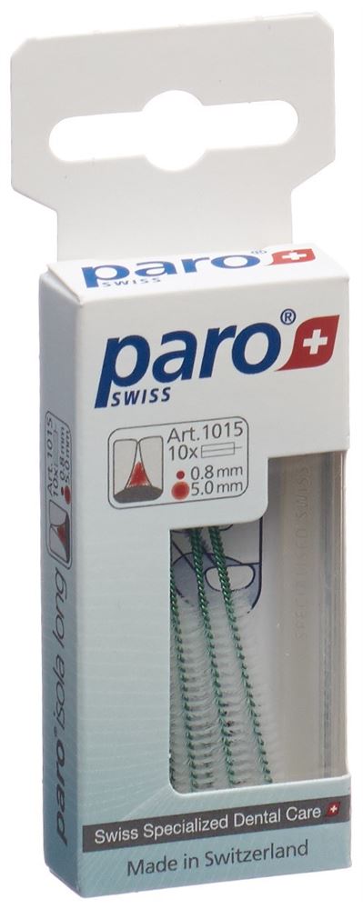 PARO Isola Long 5mm fein grün zyl 10 Stk