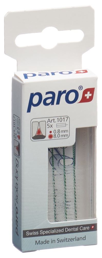 PARO Isola Long 8mm medium grün zyl 5 Stk