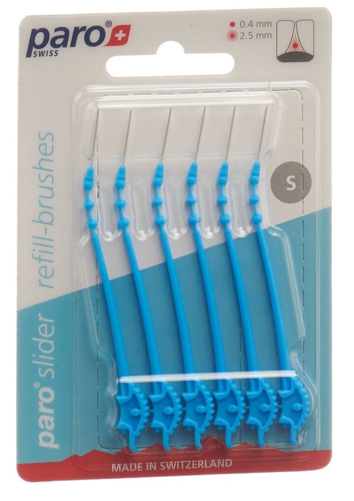 PARO slider refill-brushes S 6 Stk