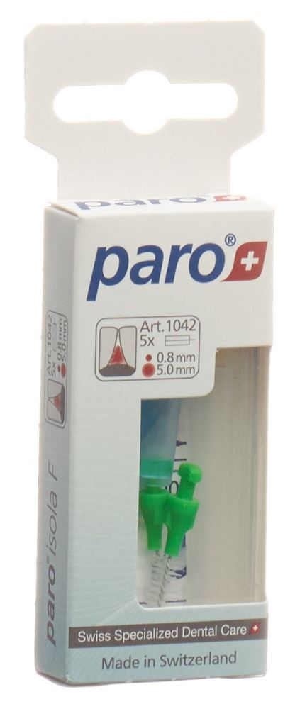 PARO Isola F 5mm mittel grün zyl 5 Stk