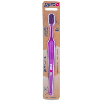 PARO Zahnbürste Soft 39 r re-pink