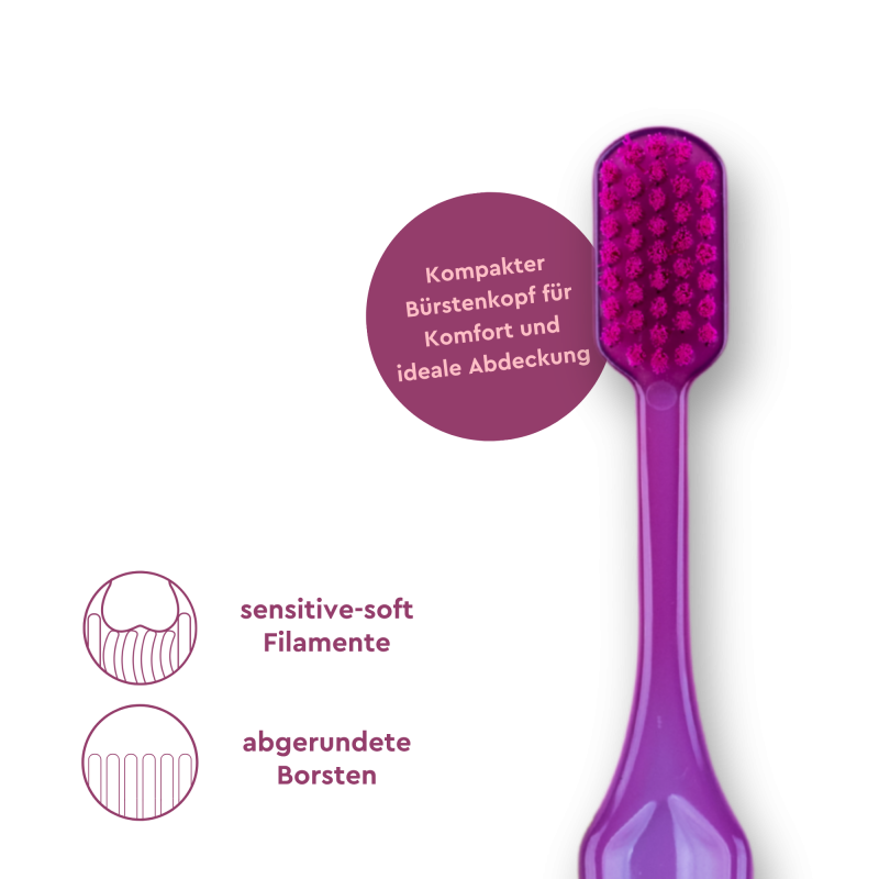 PARO Zahnbürste Soft 39 r re-pink