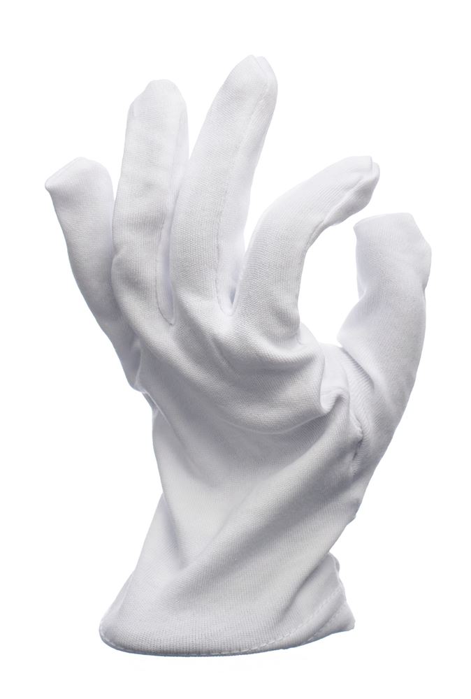 SANOR Tricot Handschuhe M 1 Paar