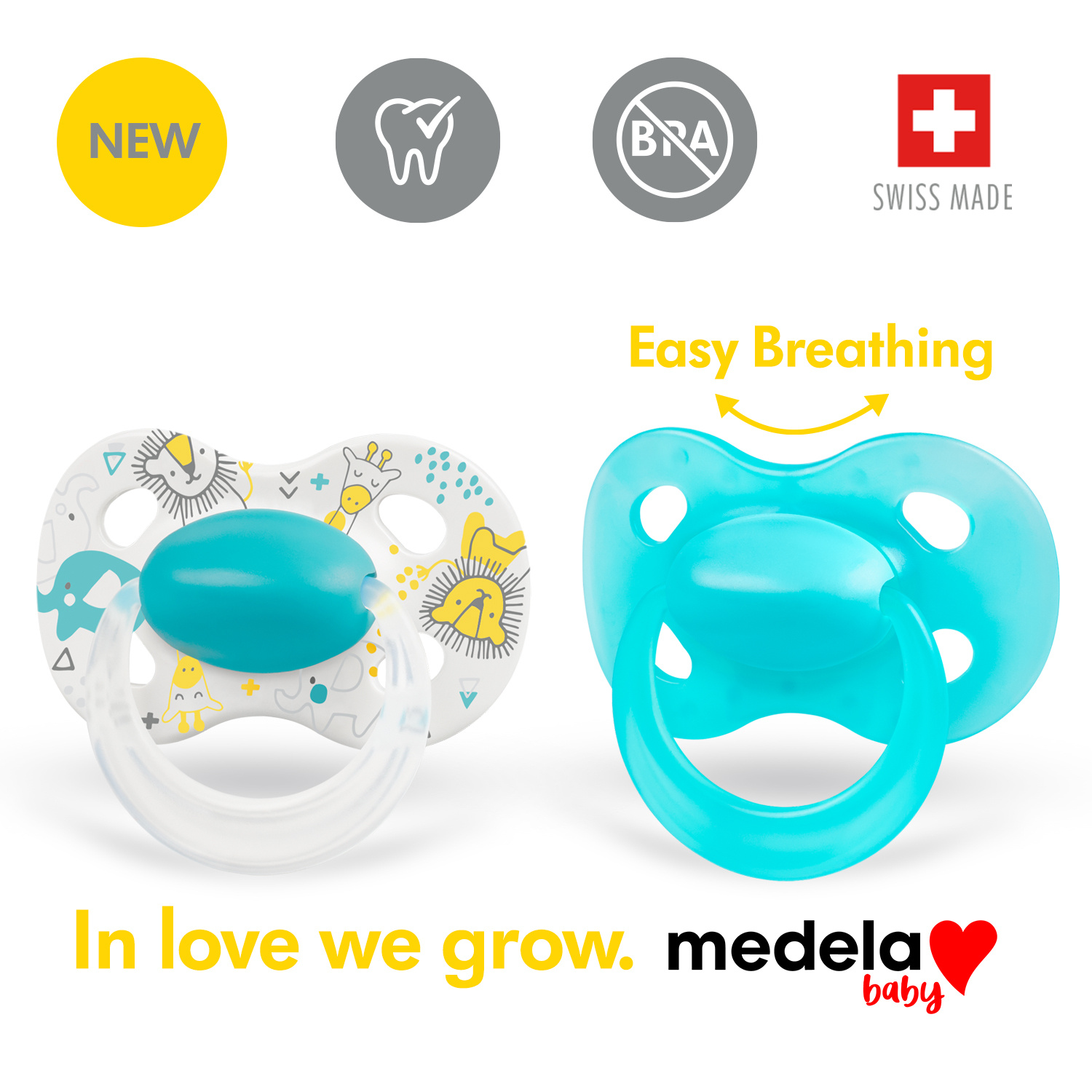 MEDELA Baby Nuggi Original 6-18 Blau 2 Stk