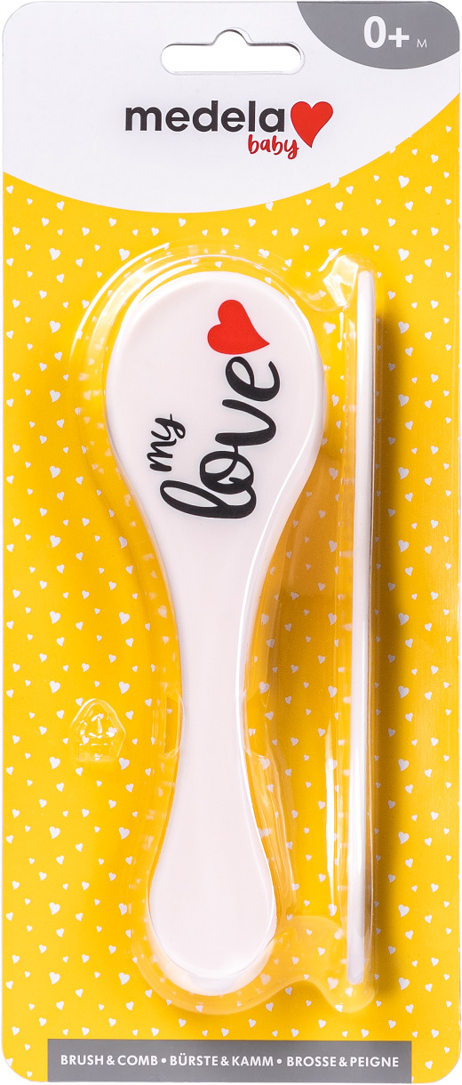 MEDELA Baby Babybürste und Kamm