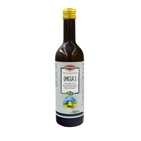 MORGA Omega 3+6 kaltgepresst Bio Fl 5 dl