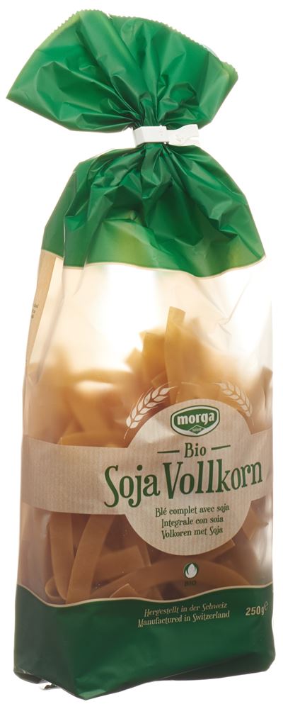 MORGA Nudeln Breit Soja Bio Knospe 250 g