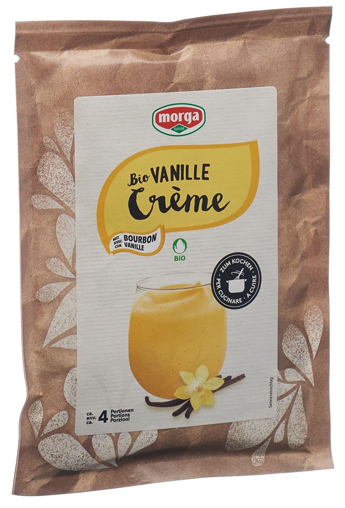 MORGA Creme Plv Vanille Curcuma Bio Btl 70 g