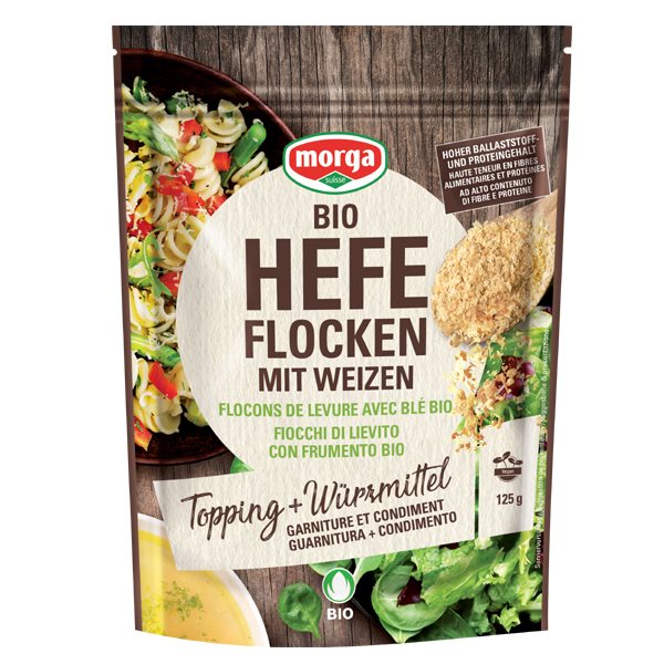 MORGA Hefeflocken mit Weizen Bio Knospe 125 g