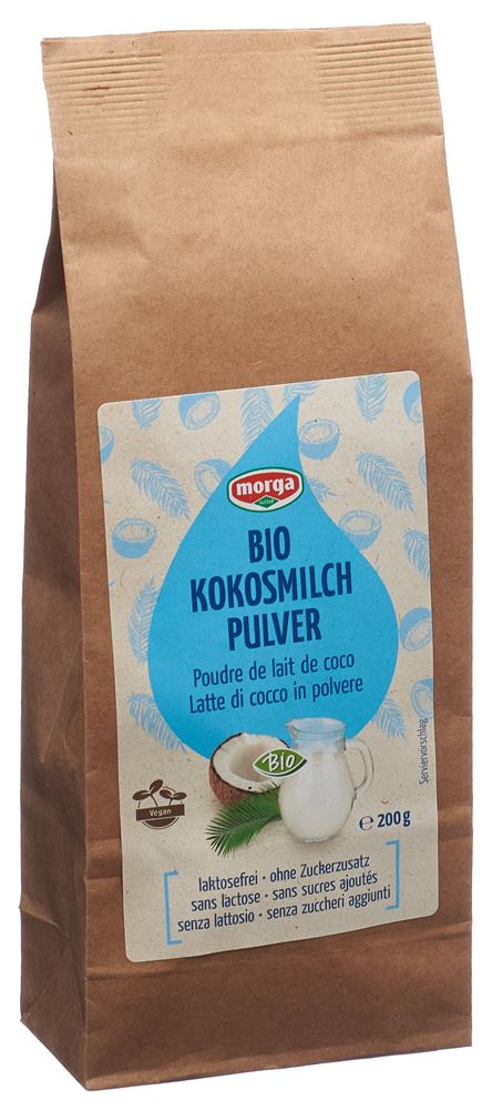 MORGA Kokosmilchpulver Bio Btl 200 g