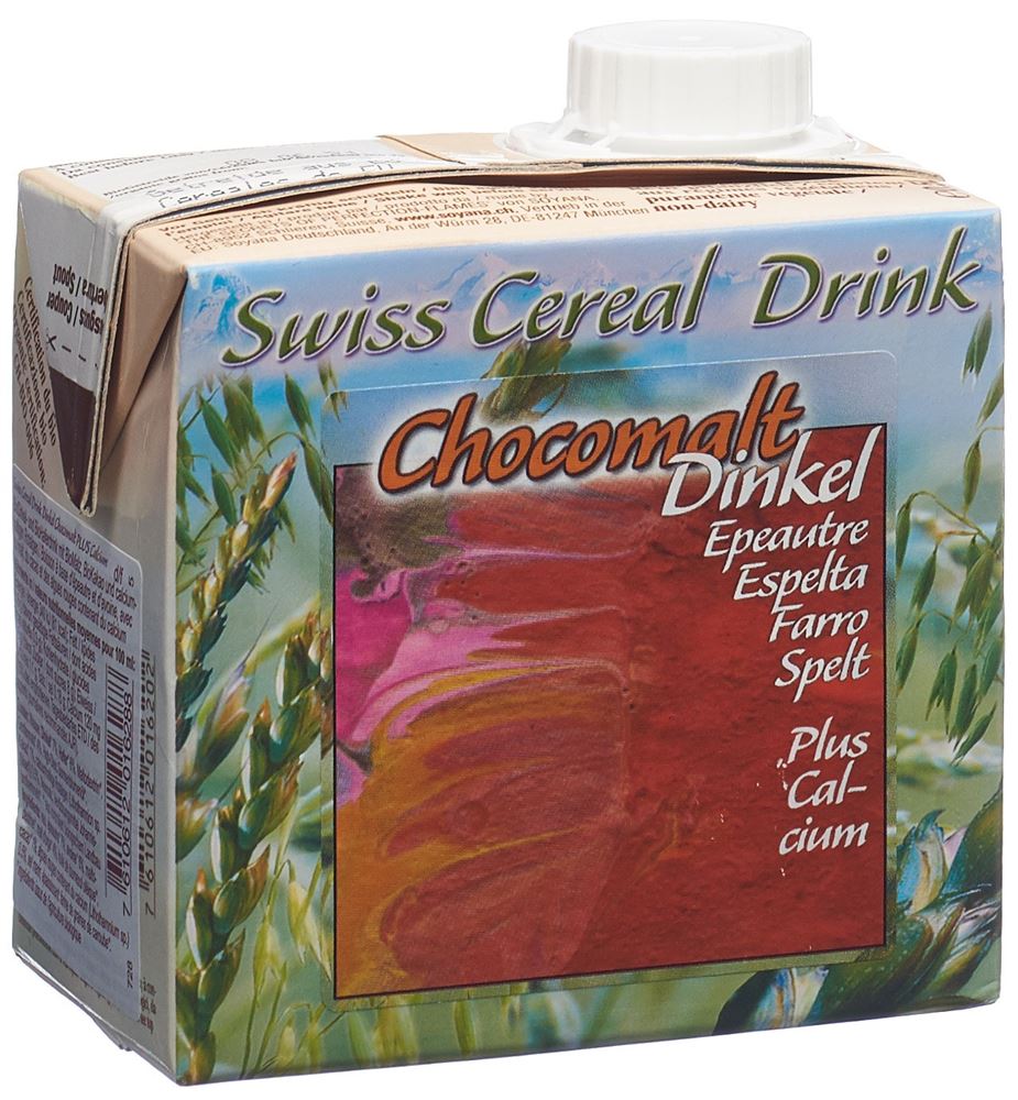 SOYANA SWISS Cereal Dinkel Drink Chocom Bio 500 ml
