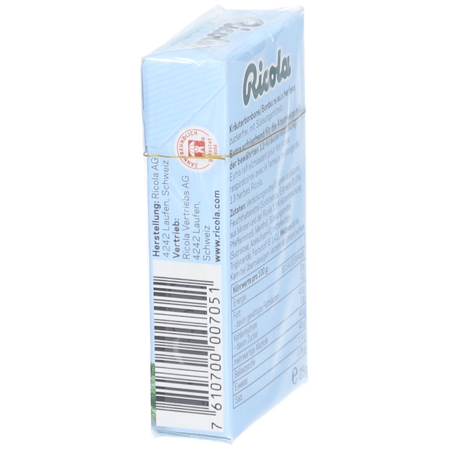 RICOLA Kräuterperlen Gletscherminze oZ 25 g